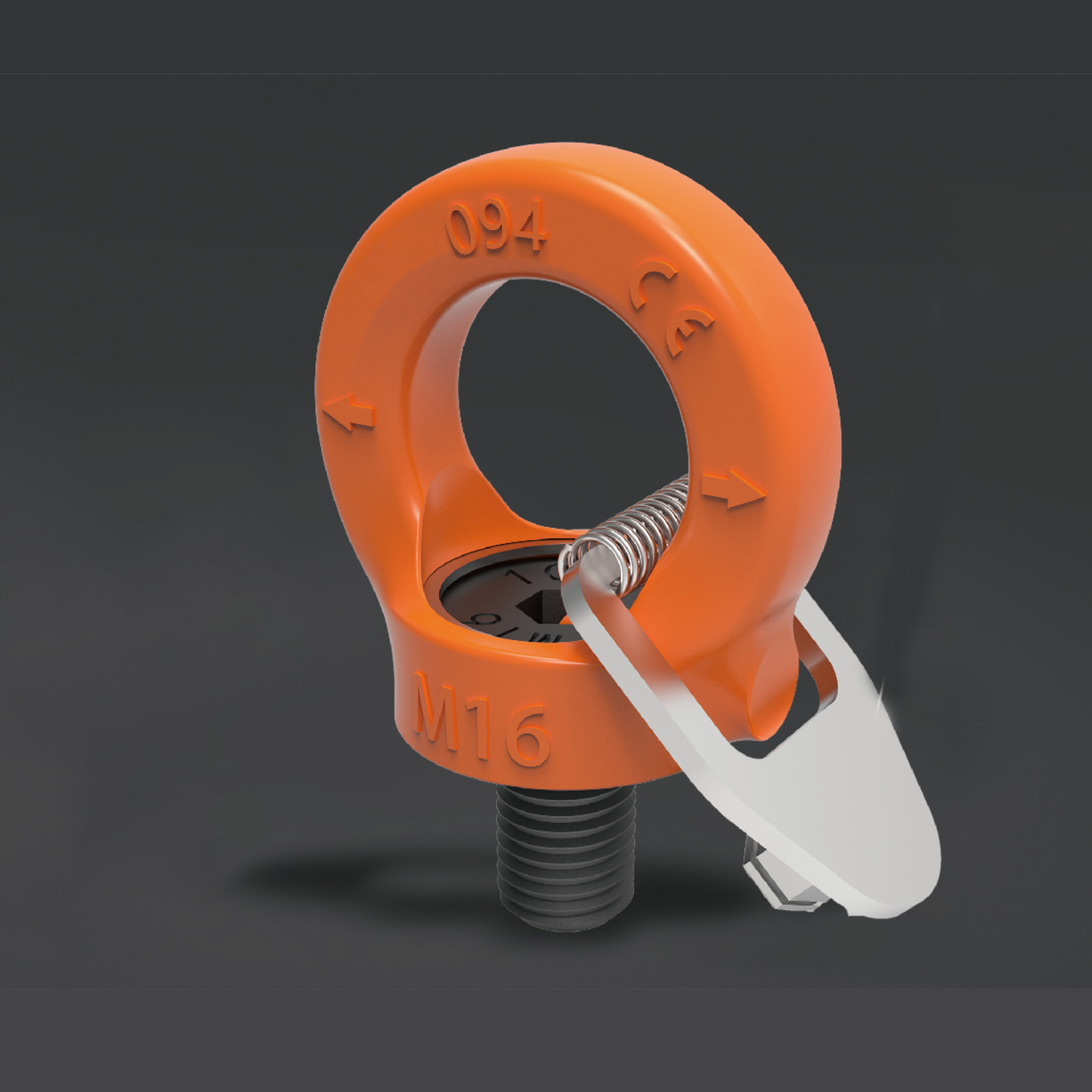 حلقه مستقیم آویزان گرد نوع Lift Ring-094 Series